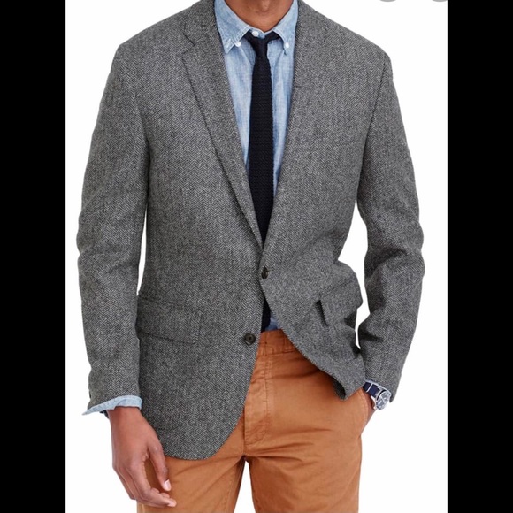 J. Crew Ludlow Blazer Herringbone English Tweed - Picture 2 of 12